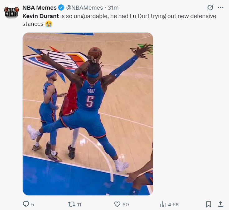 杜兰特这场, 杜兰特, http